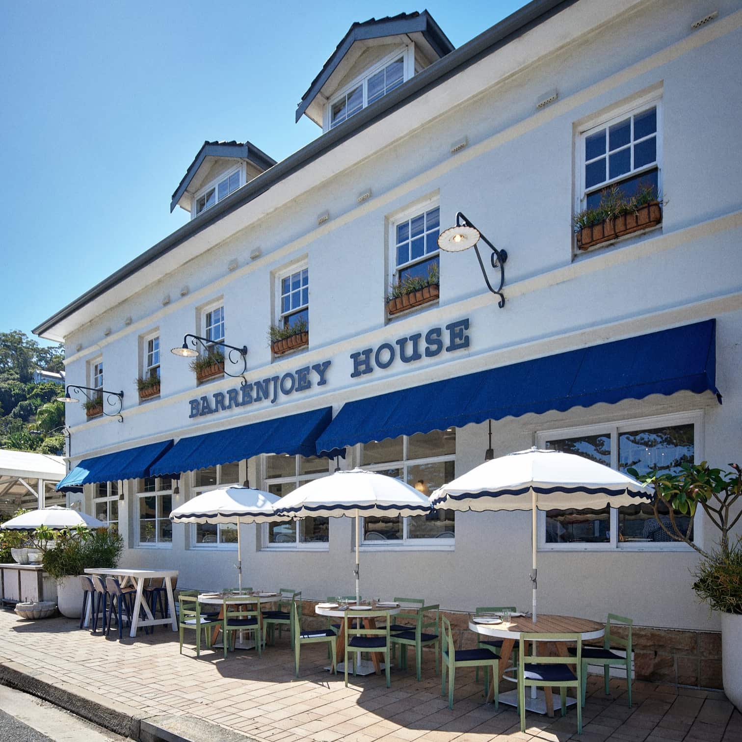 Barrenjoey House restaurant in Palm Beach on Sydney's Northern Beaches
