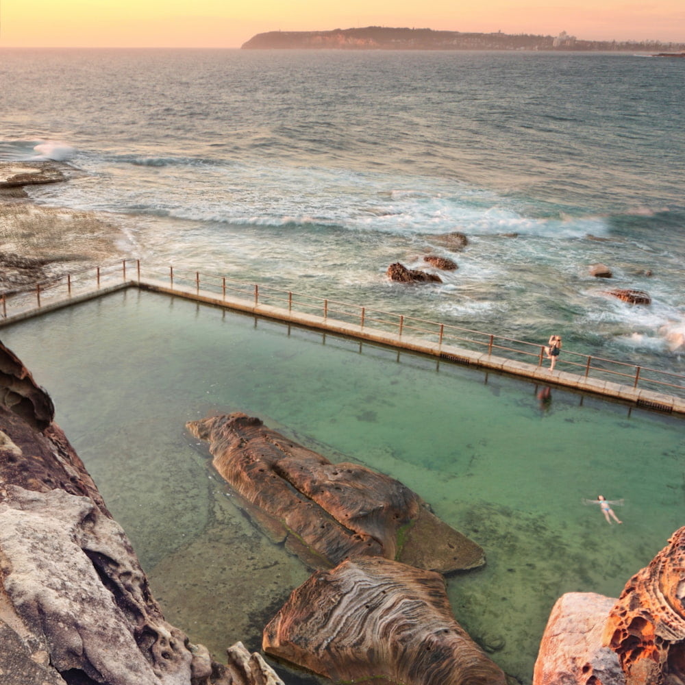 North Curl Curl ocean pool on Sydney's Northern Beaches
